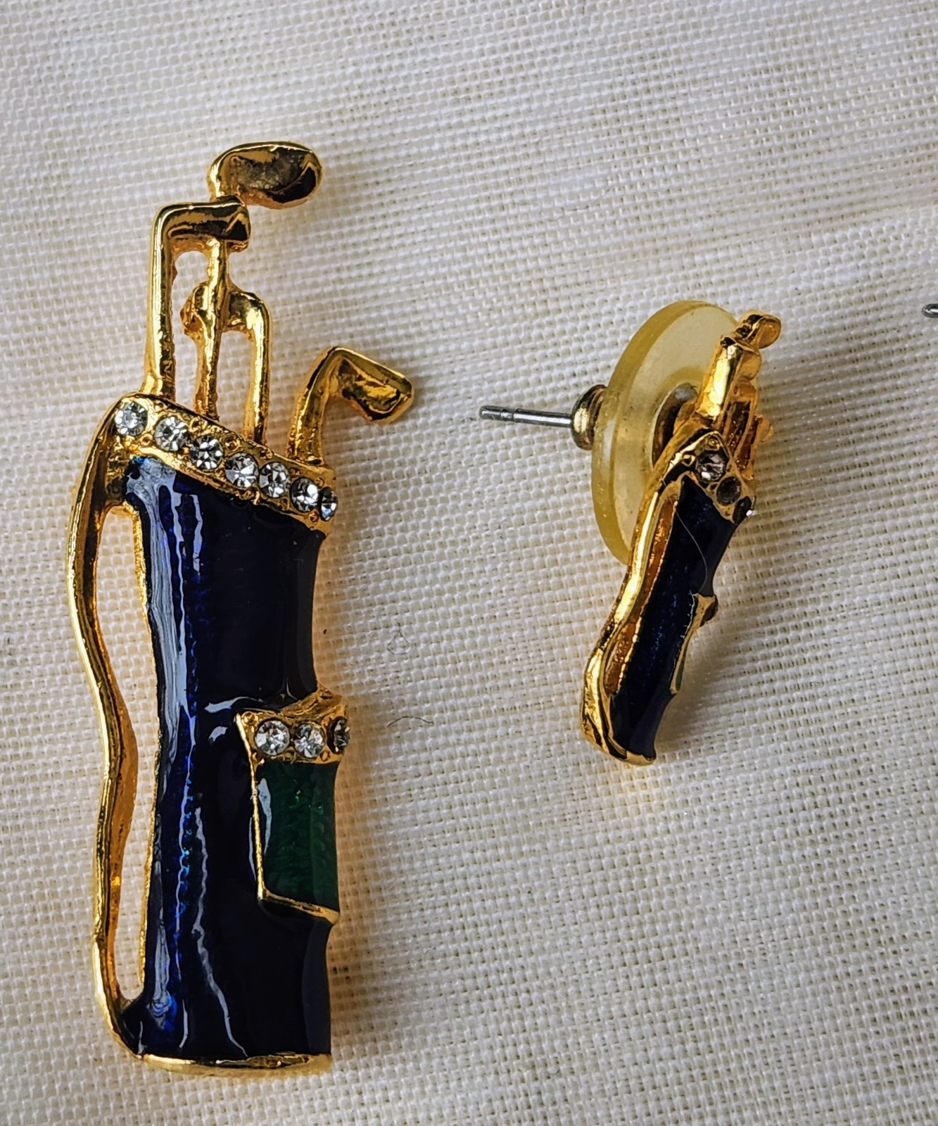 Vintage Pin And Matching Earrings