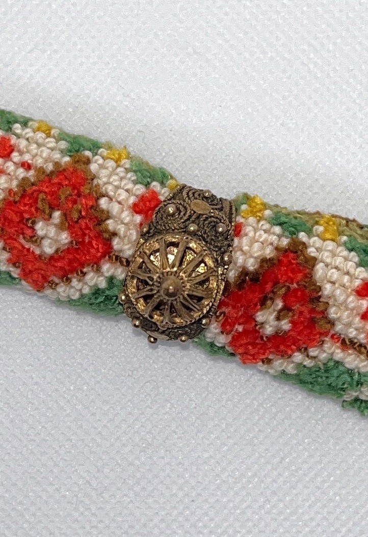 Vintage Maskit Israel Gilt Silver Yemenite Wedding Ring Lattice Filigree Dome 8.