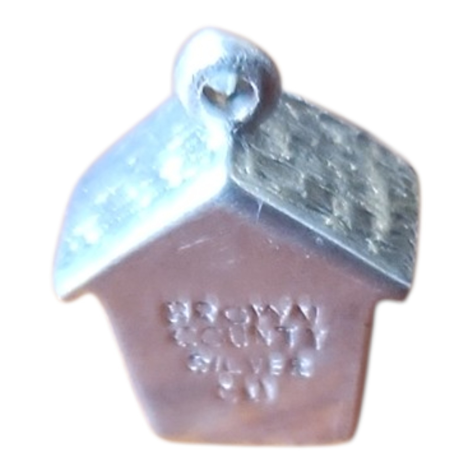 Estate Sterling Silver Brown County Silver Co. Birdhouse charm