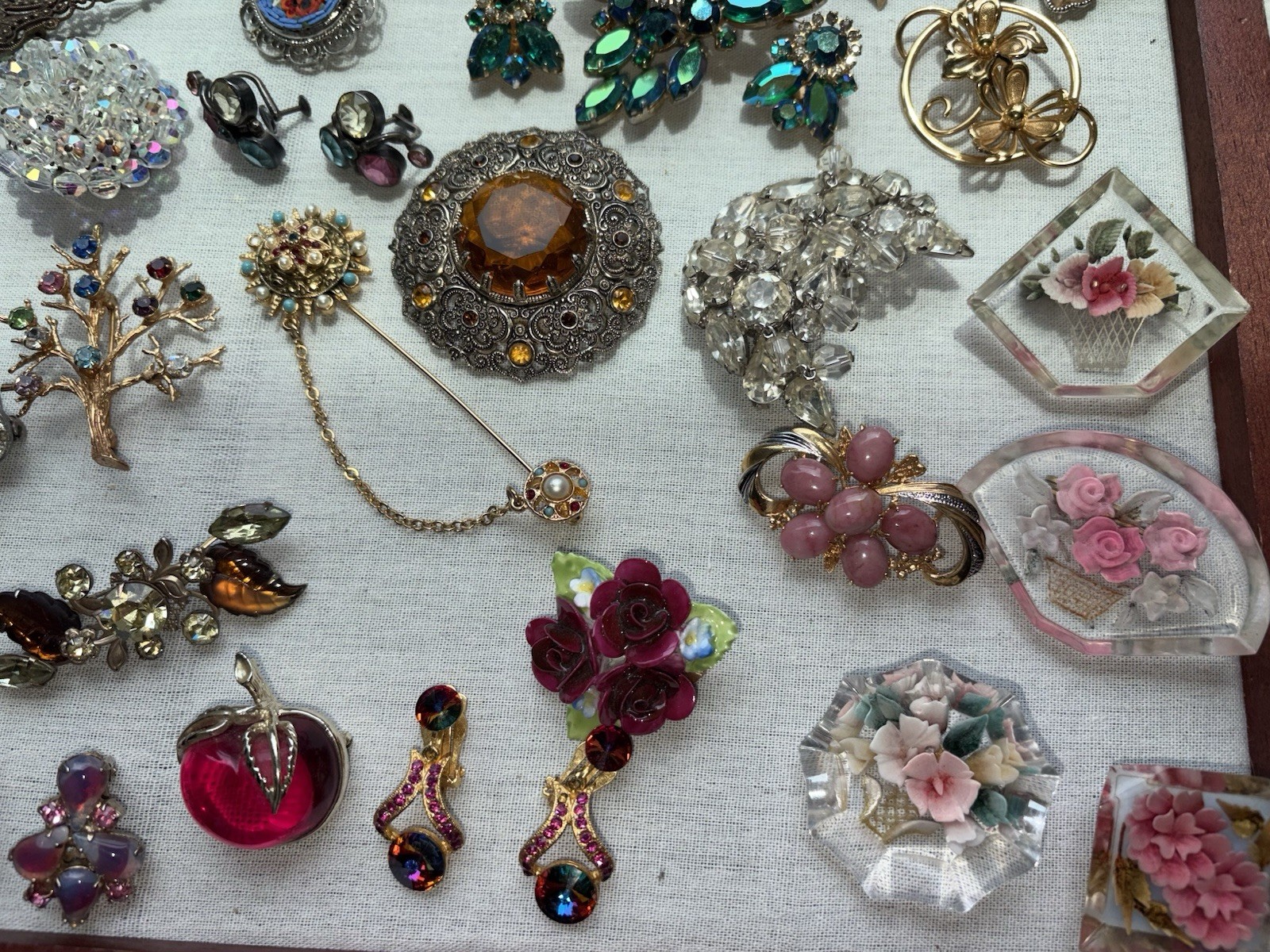 Vintage Jewelry Lot Trifari Bogoff Coro By David Warner Kramer Krementz Juliana