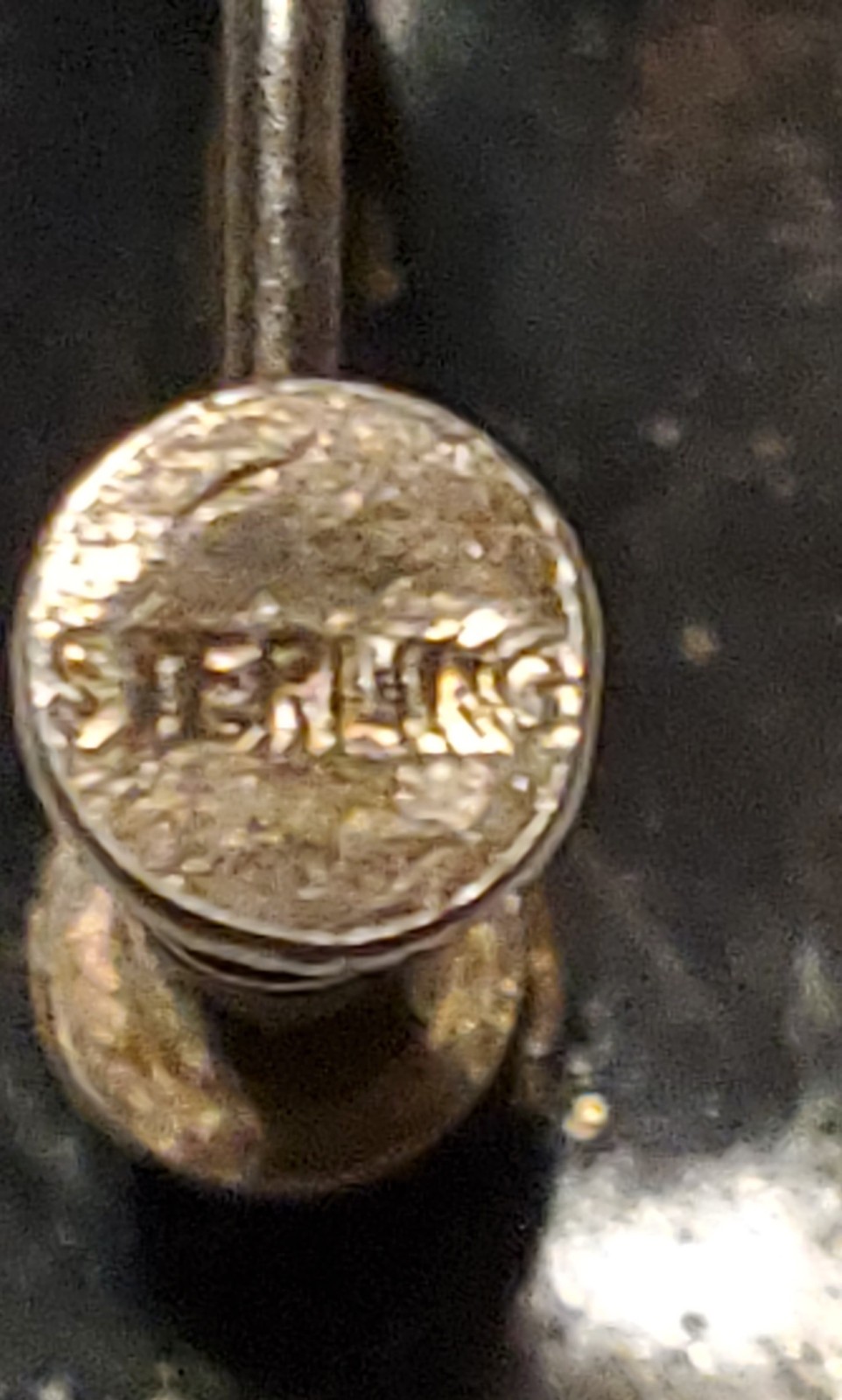 Vtg Stuart NYE Sterling Silver Copper Leaf Screwback Hand Wrought Studs – Nature