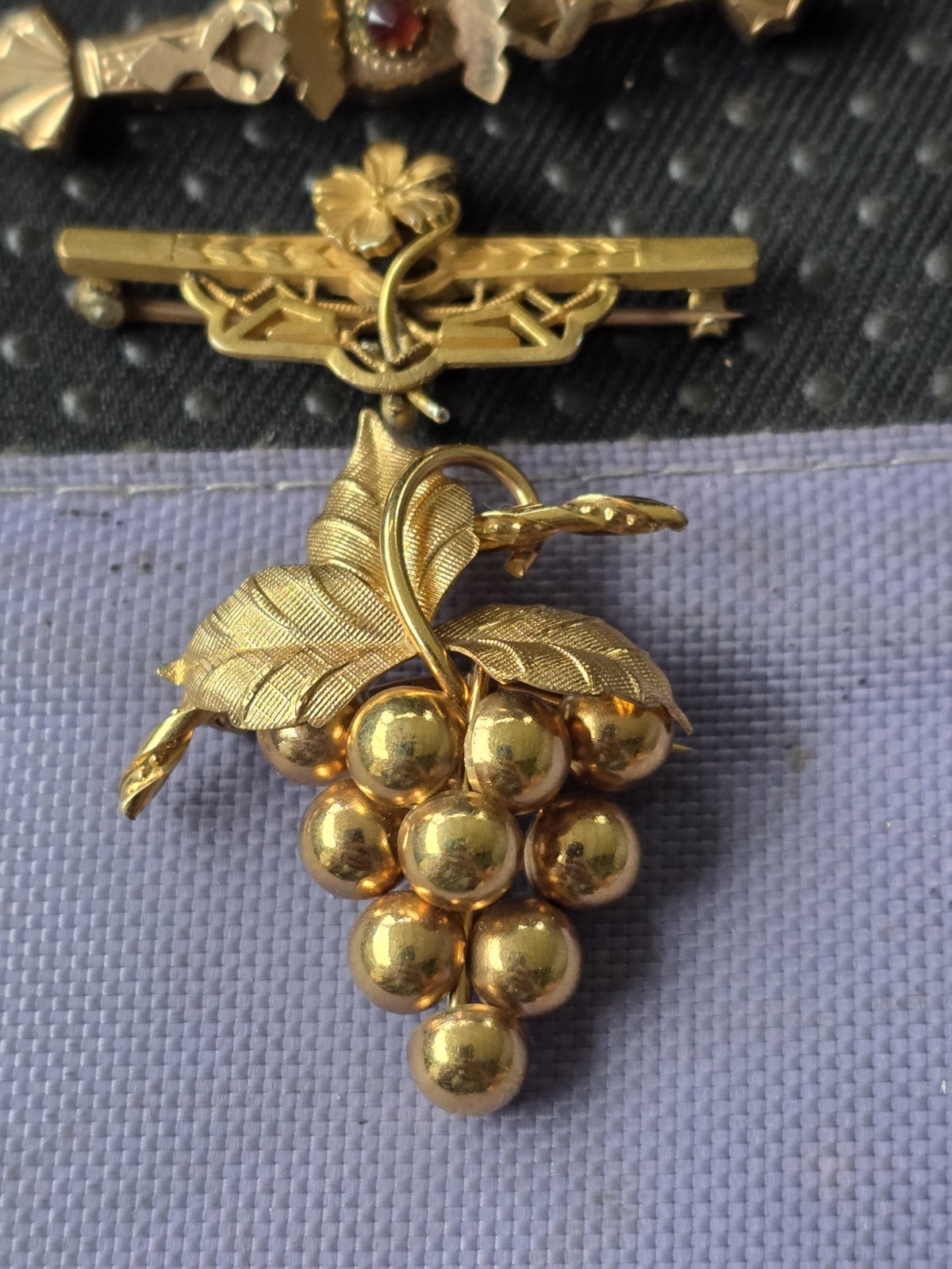 Victorian Gold Filled Brooches Lot Of 3 In Pre Owned Condition #H