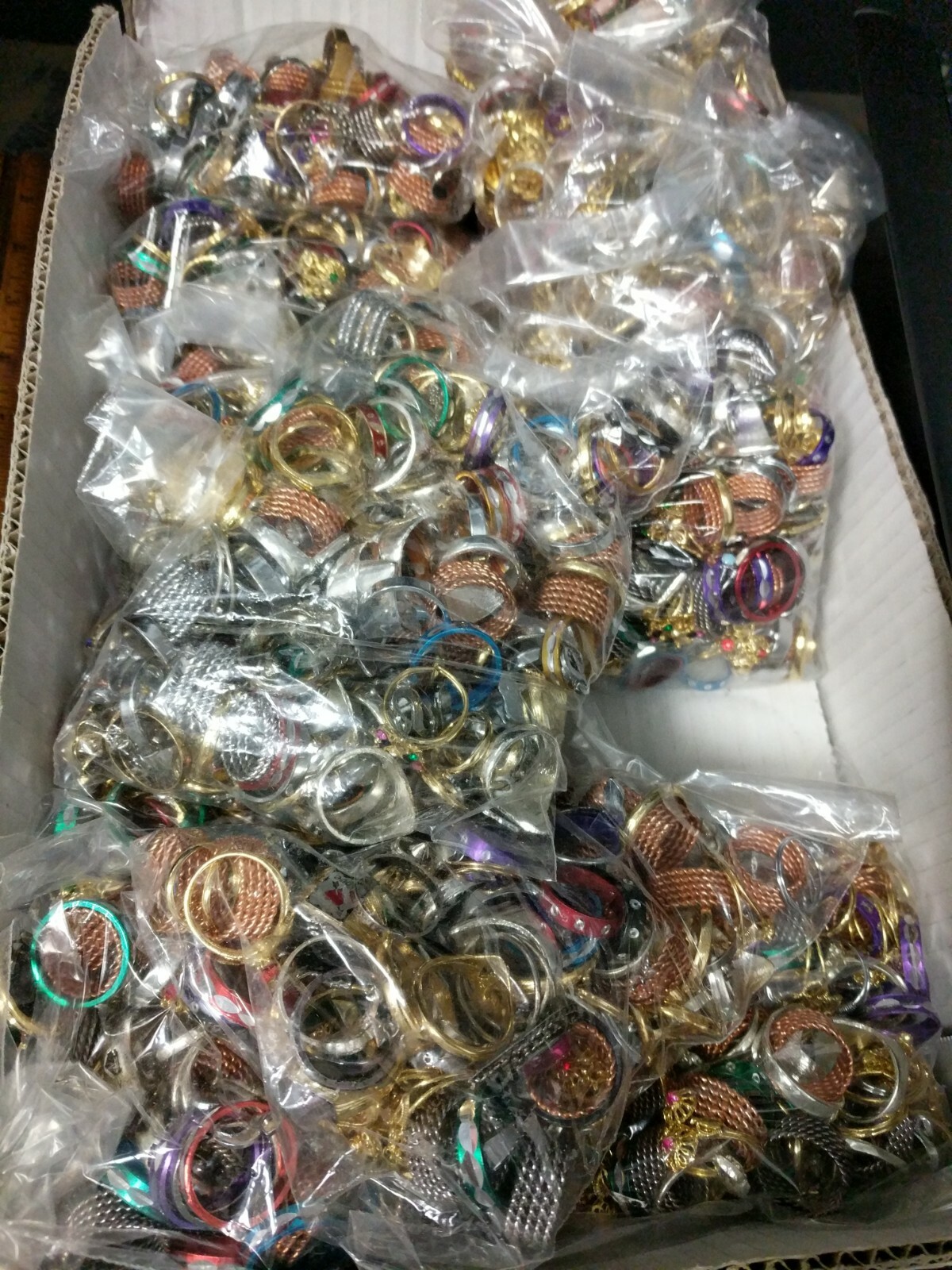 12X Dozen, 1 Gross,144 Pieces Metal Fashion Ring Vintage Costume Fashion Jewelry