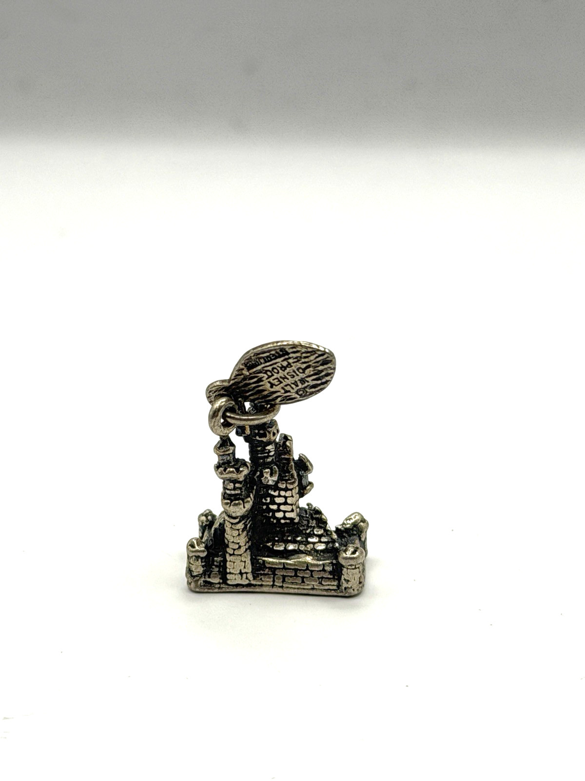 Vintage Disney Sterling Silver Cinderella’s Castle Charm 8.2 Grams