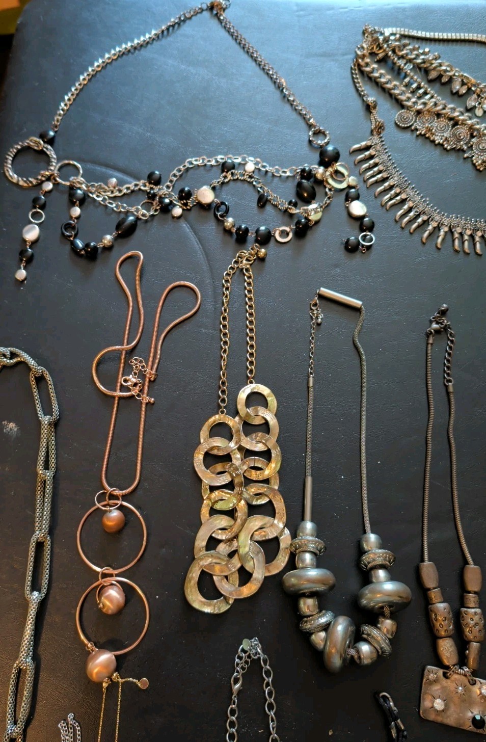 Jewelry Lot –Large mixed lot of Necklaces