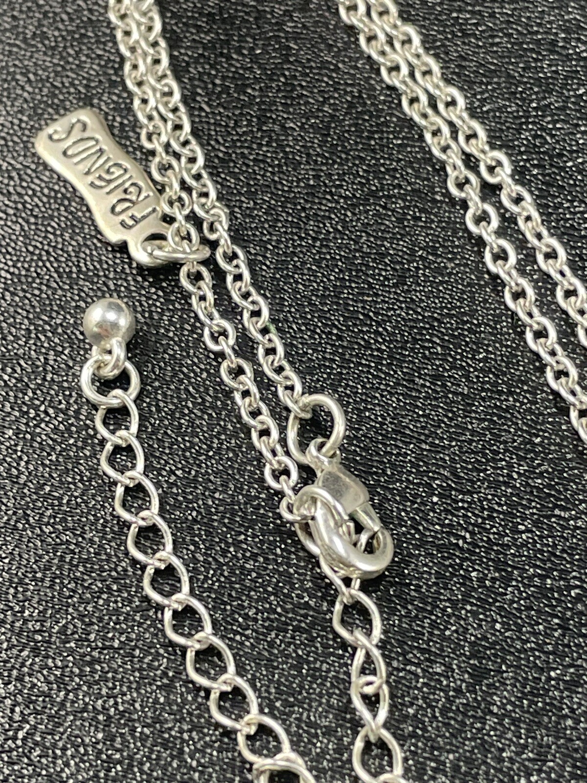 Vintage Bunny Rabbit Pendent Necklace 16-18” Chain