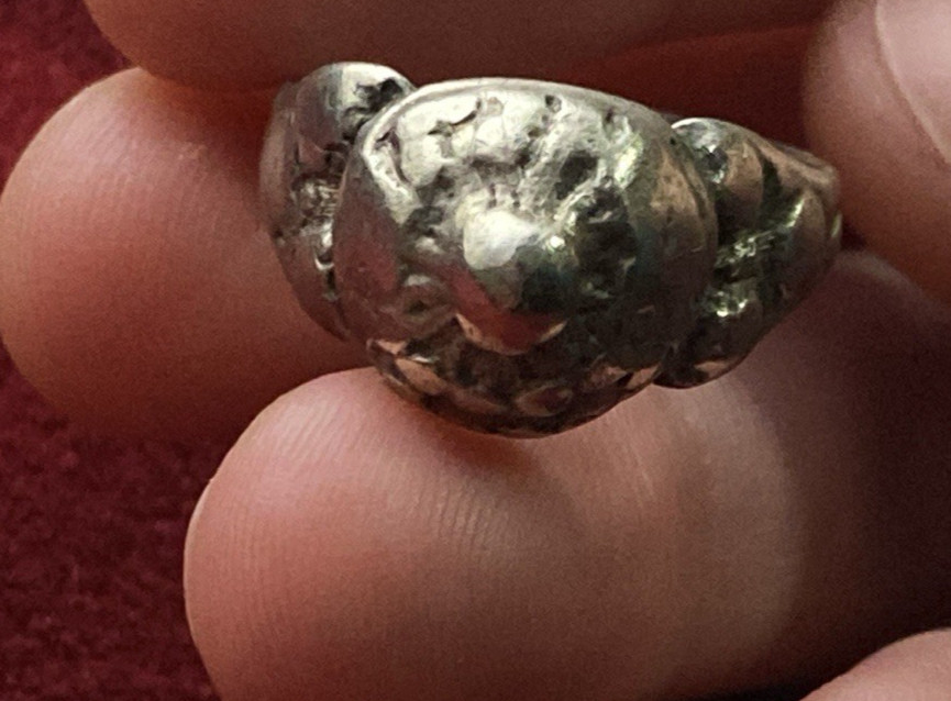 RARE Ancient Byzantine Silver Handmade Ring 189