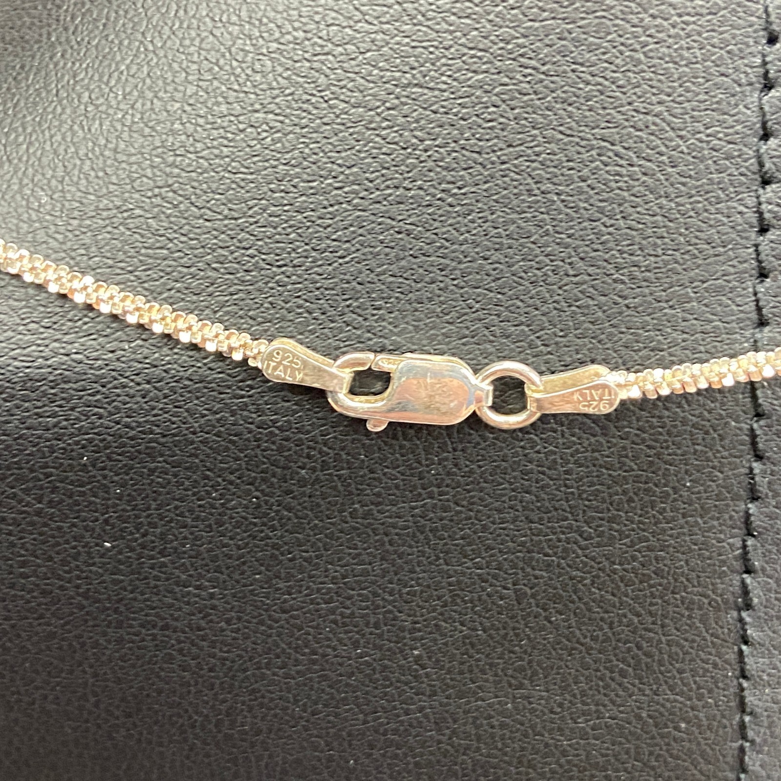 Sterling Silver – ITALY AGI 1.6mm Margarita Chain 20″ Necklace – 4g