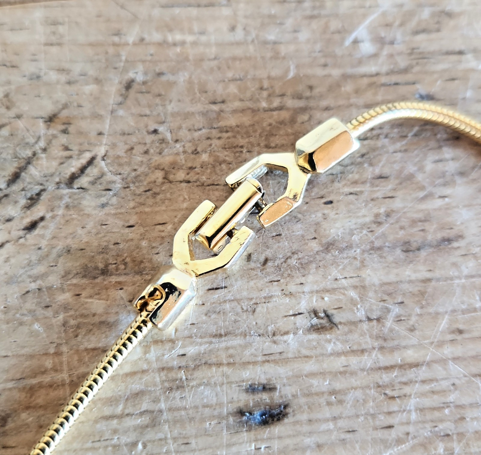 Pierre Cardin Vintage Necklaces Gold Plated Enamel Signed Lot of 2 Designer