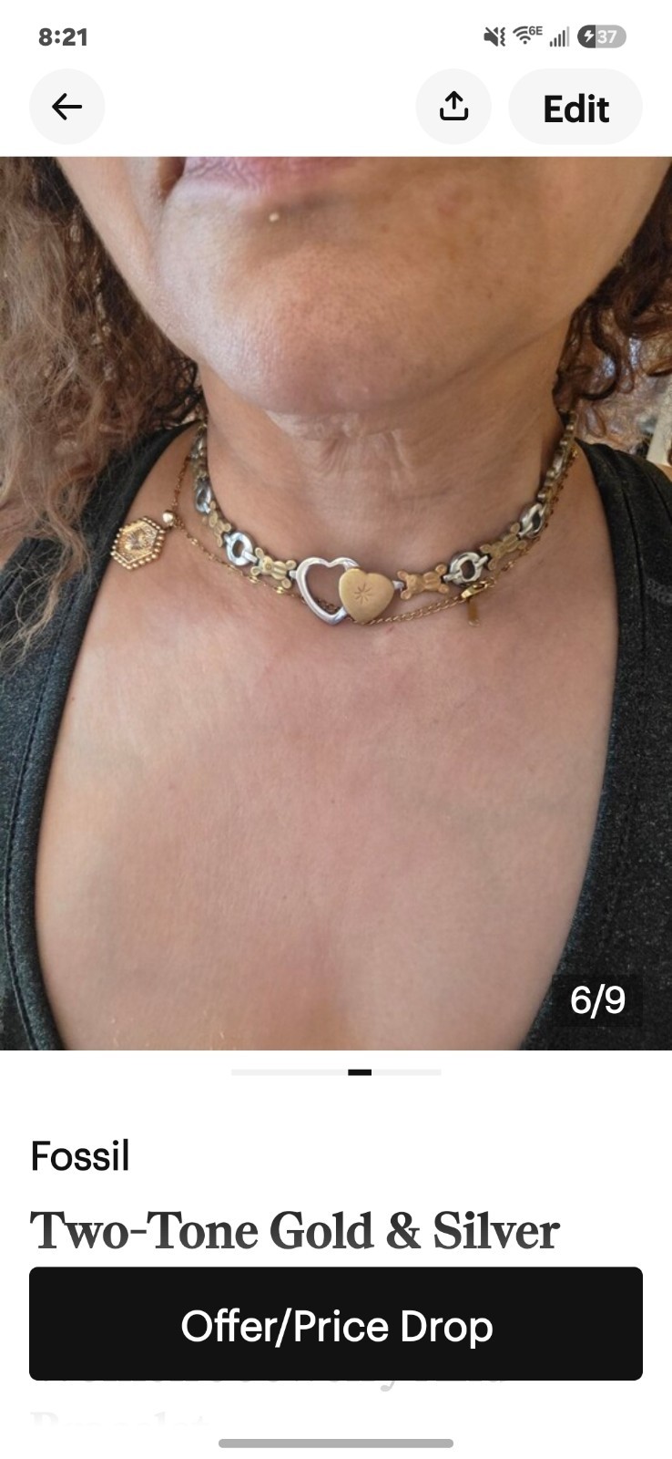 Choker Necklace and Bracelet Set Natural Materials, Boho Vibes