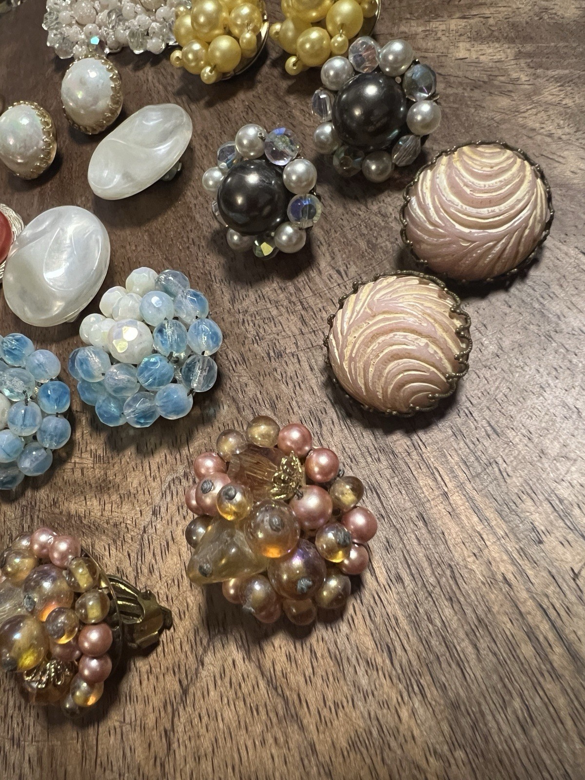 Vintage Clip On Earring Lot West Germany Hong Kong Japan