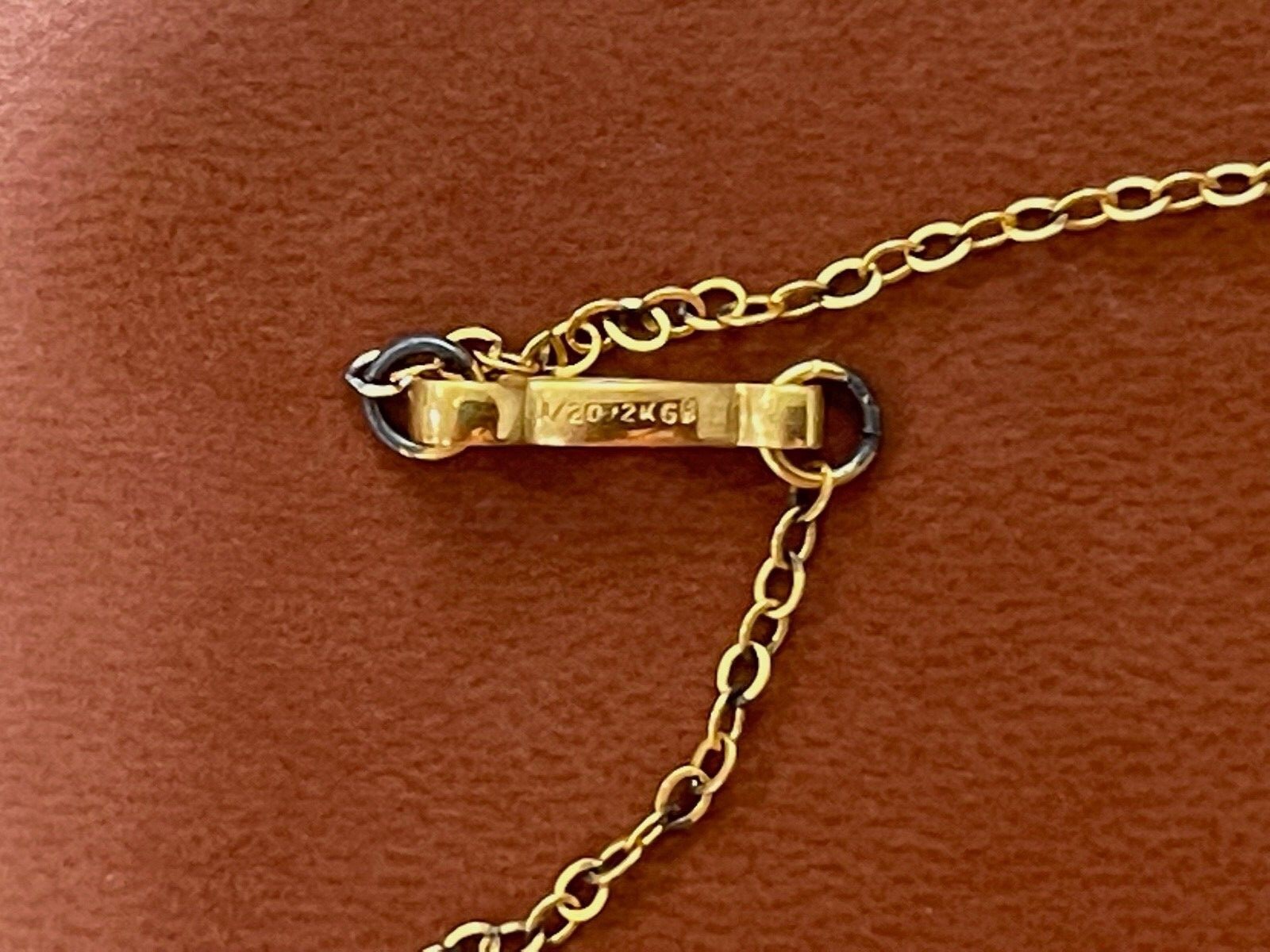 Vintage 12k Gold Filled Heart Form Locket Pendant Necklace in Coro Tots Box