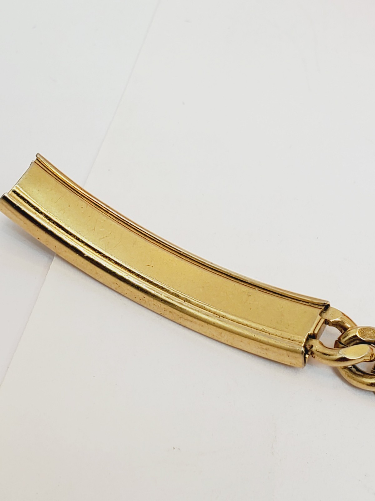 Vintage Spiedel ID Engravable Identity Bracelet Heavy Men’s Chain (76)