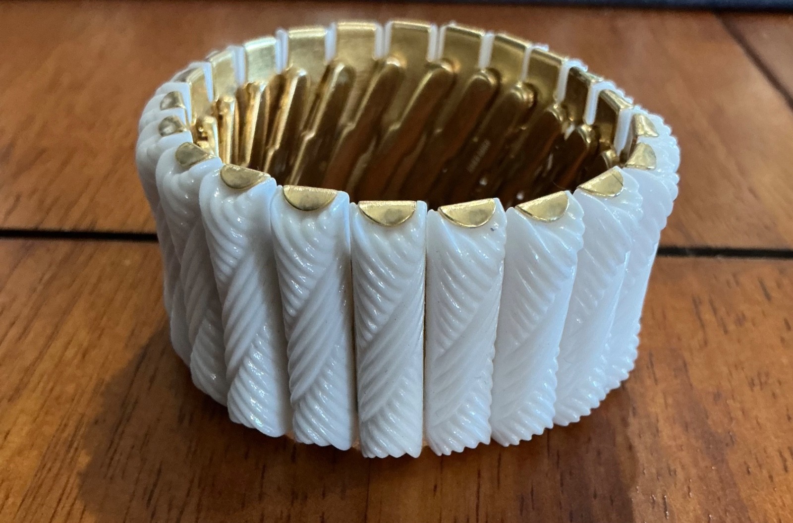 Vintage Hong Kong White Bracelet