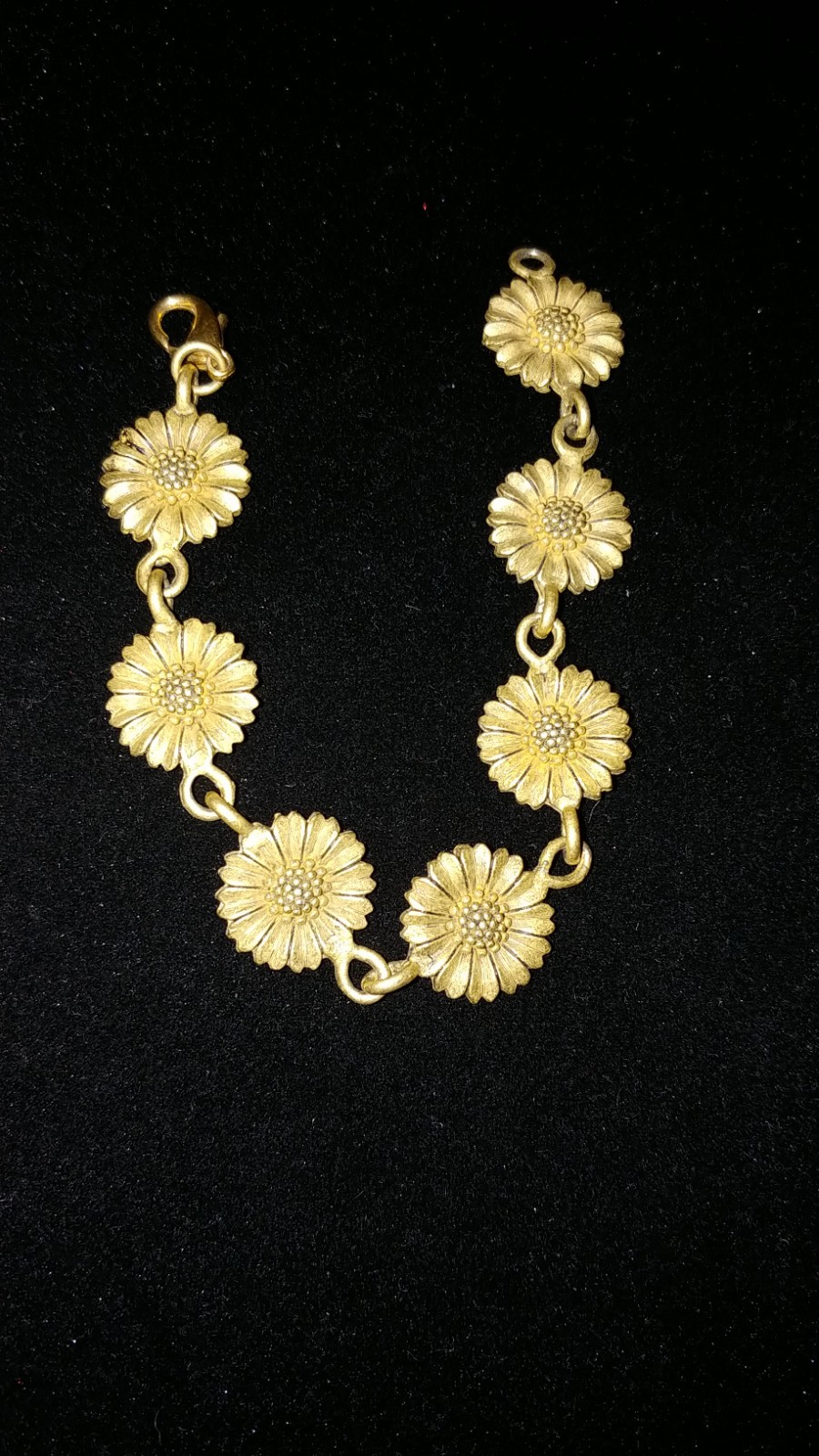 Vintage EH Sunflower Bracelet