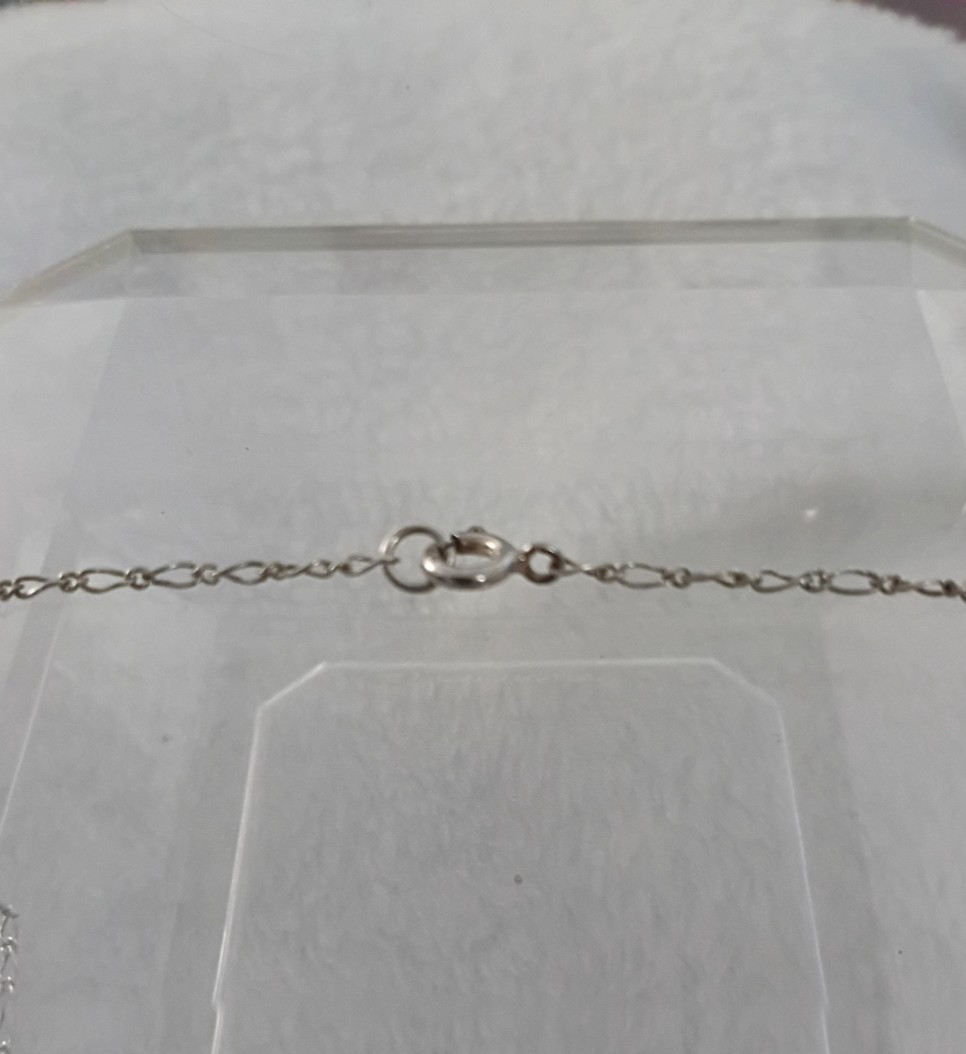 Scottish Pat Cheney/John Ditchfield Woodland Tree Sterling Poured Glass Necklace
