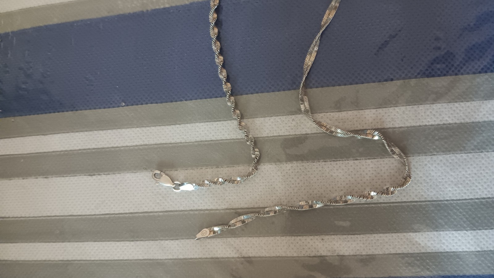 Vintage Italy 925 Sterling Silver Necklace