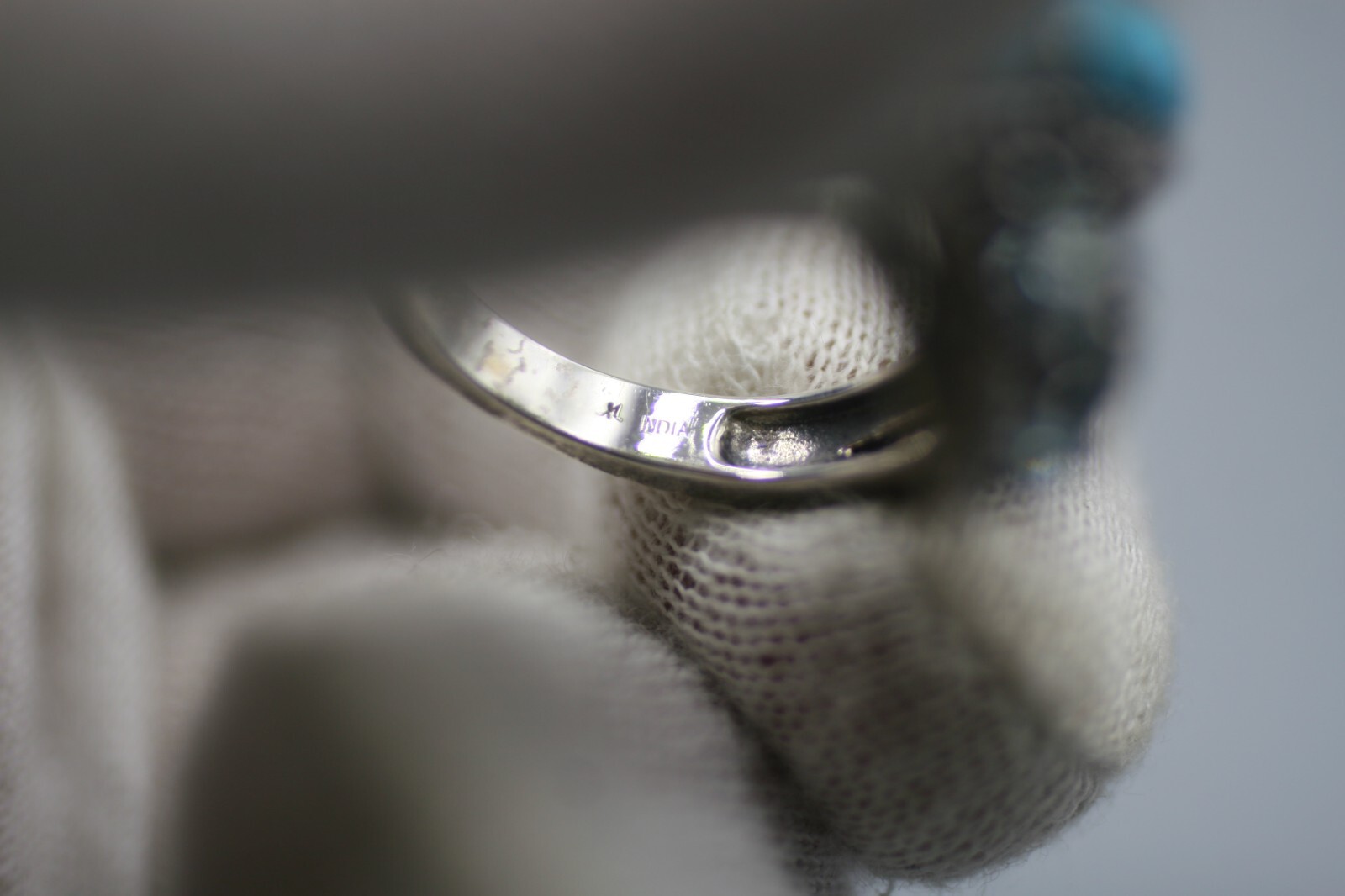 GEM ROMANSE X MULTI STONE STERLING RING ROBERT MANSE