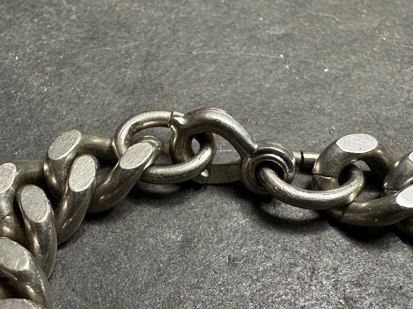 Vintage Sterling ID Name Bracelet, Harold E. Moody, Waldoboro ME