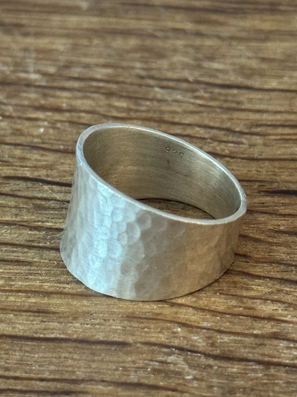 artisan ring 925 Sterling silver hand-crafted