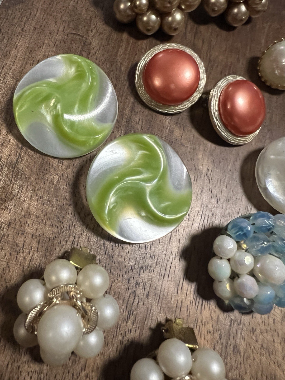 Vintage Clip On Earring Lot West Germany Hong Kong Japan