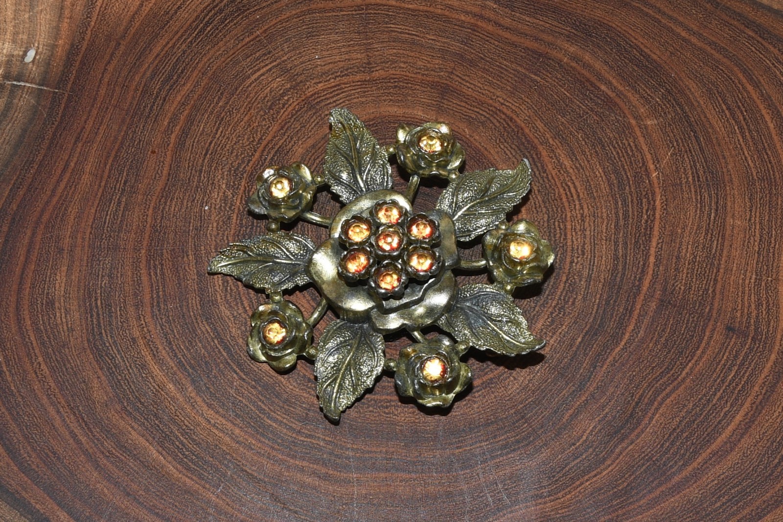 VINTAGE LITTLE NEMO LN/25 RHINESTONE PIN BROOCH