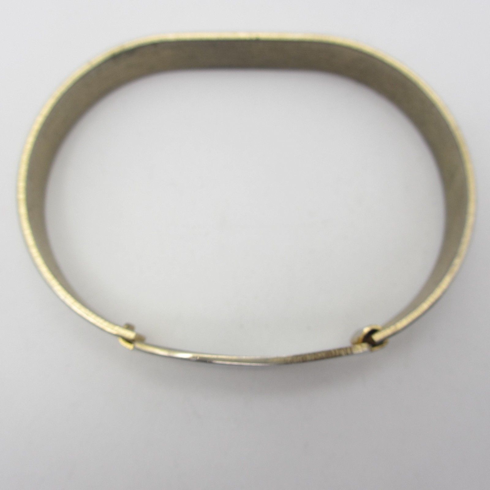Vintage ID Bracelet Two Tone Not Engraved