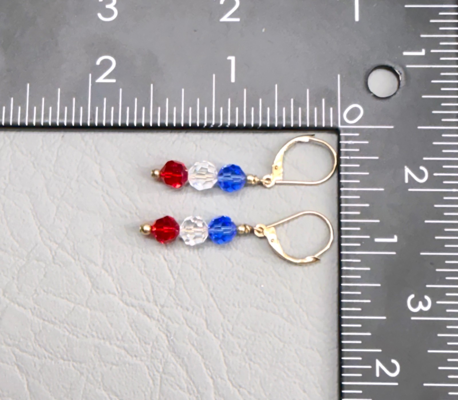 Patriotic Jewelry Lot Earrings Bracelet Joan Rivers Brooch
