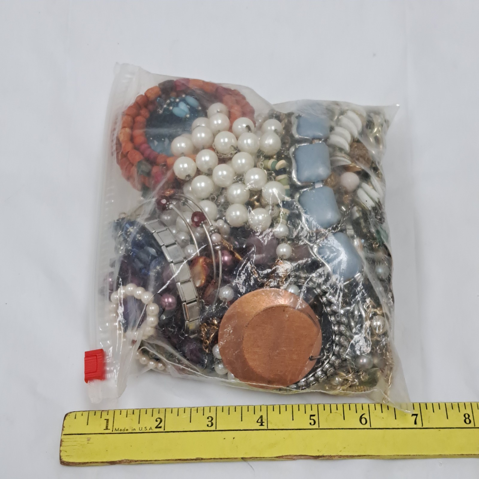Bag Old Unsearched Jewelry Lot Vintage Estate Find Junk Drawer