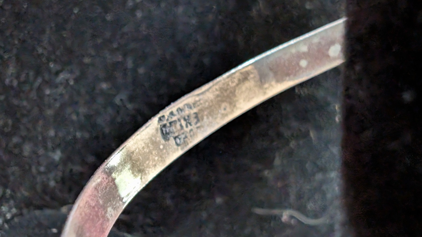 Vintage Sterling Silver Bangle Set 4pc Coro Mexico Faith Hope Charity Danecraft