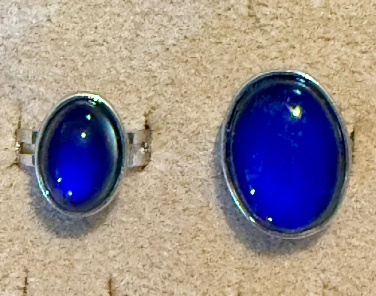 Vintage 1970’s Fancy Mood Ring 311 Large Plain Adjustable