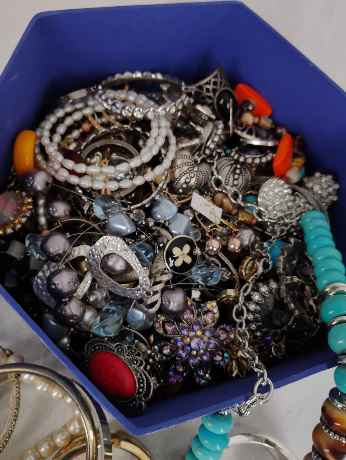 Vtg-Modern Jewelry Lot Wearable Signed 925, 14KGP Lia Sophia Napier Avon No Junk