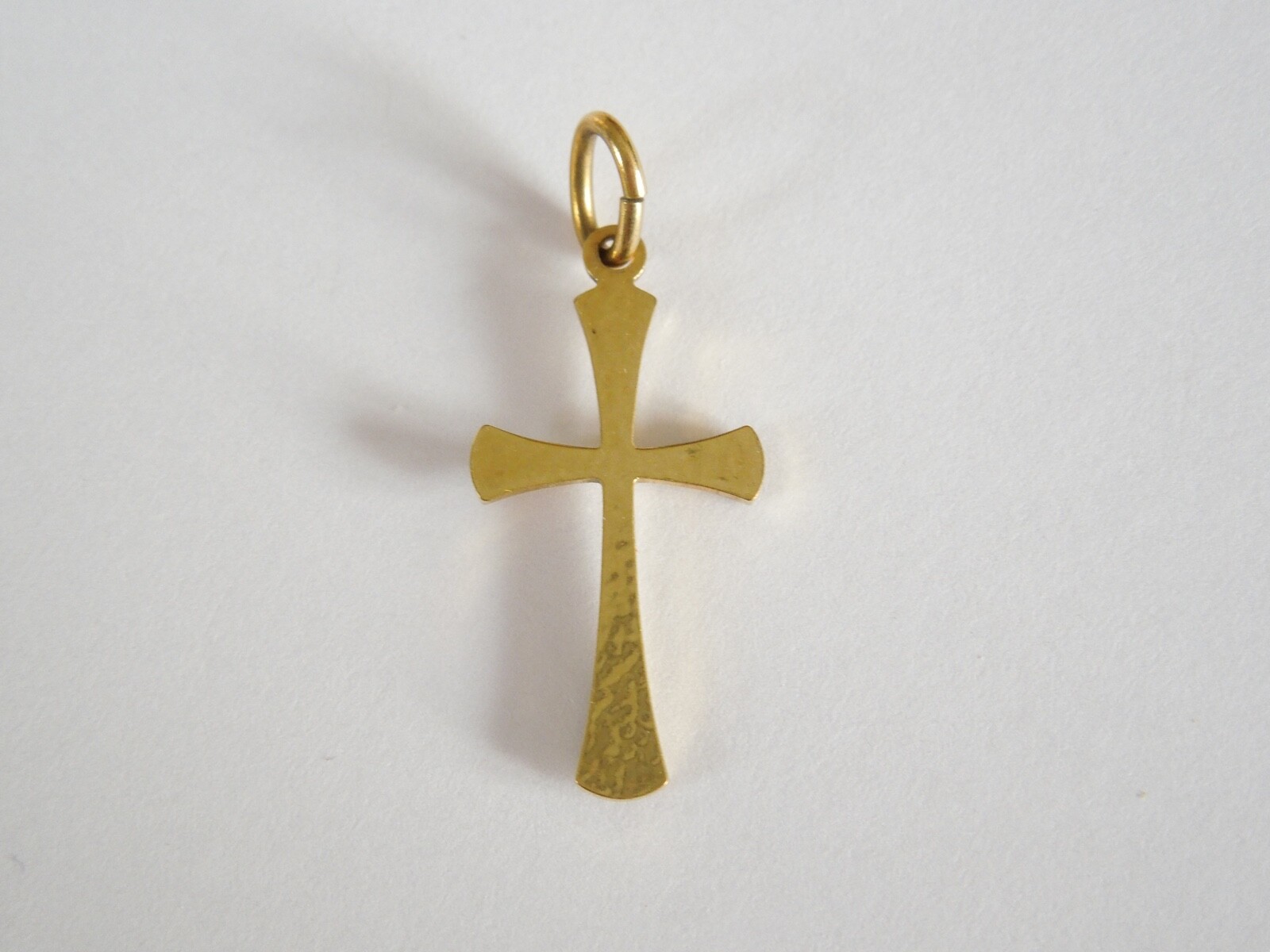 Small cross Pendant None Precious 0.0388oz/1 5/16×0 5/8in