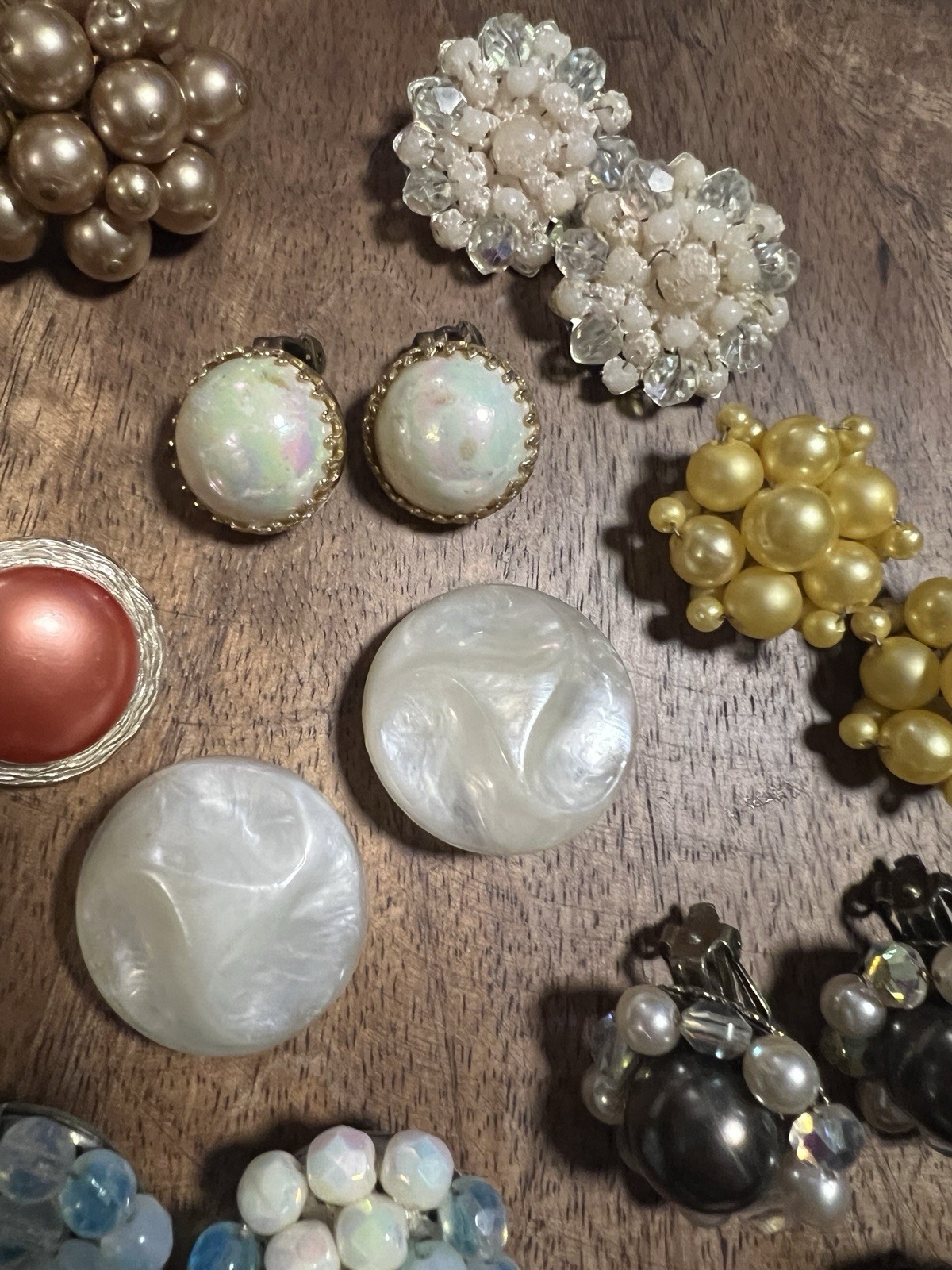 Vintage Clip On Earring Lot West Germany Hong Kong Japan
