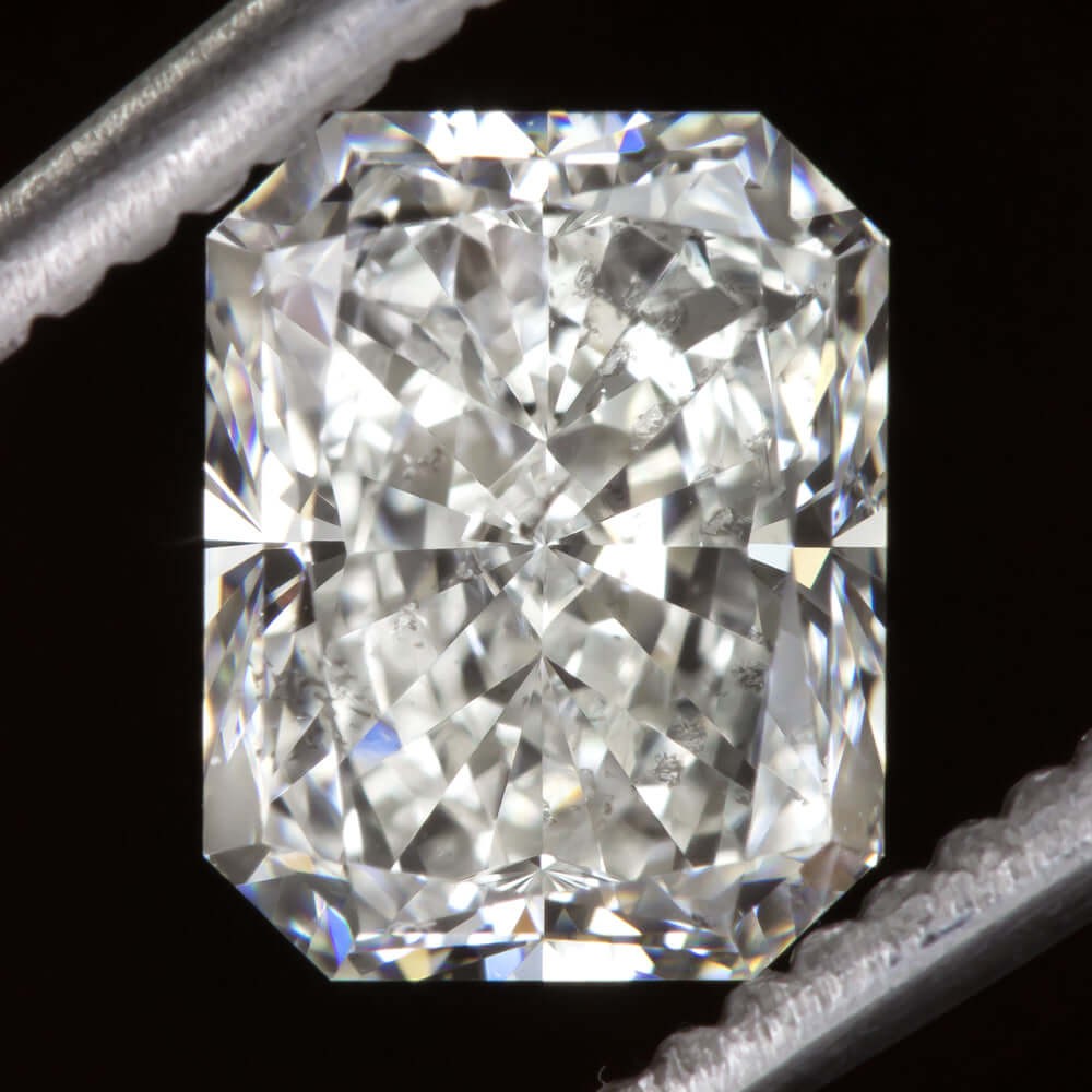 2ct GIA CERTIFIED I SI2 RADIANT CUT DIAMOND LOOSE ENGAGEMENT NATURAL 2 CARAT