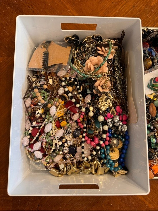 1 Lb of Assorted Jewelry Costume Mystery Resalable All Wearable BUY 3 GET 1 FREE
