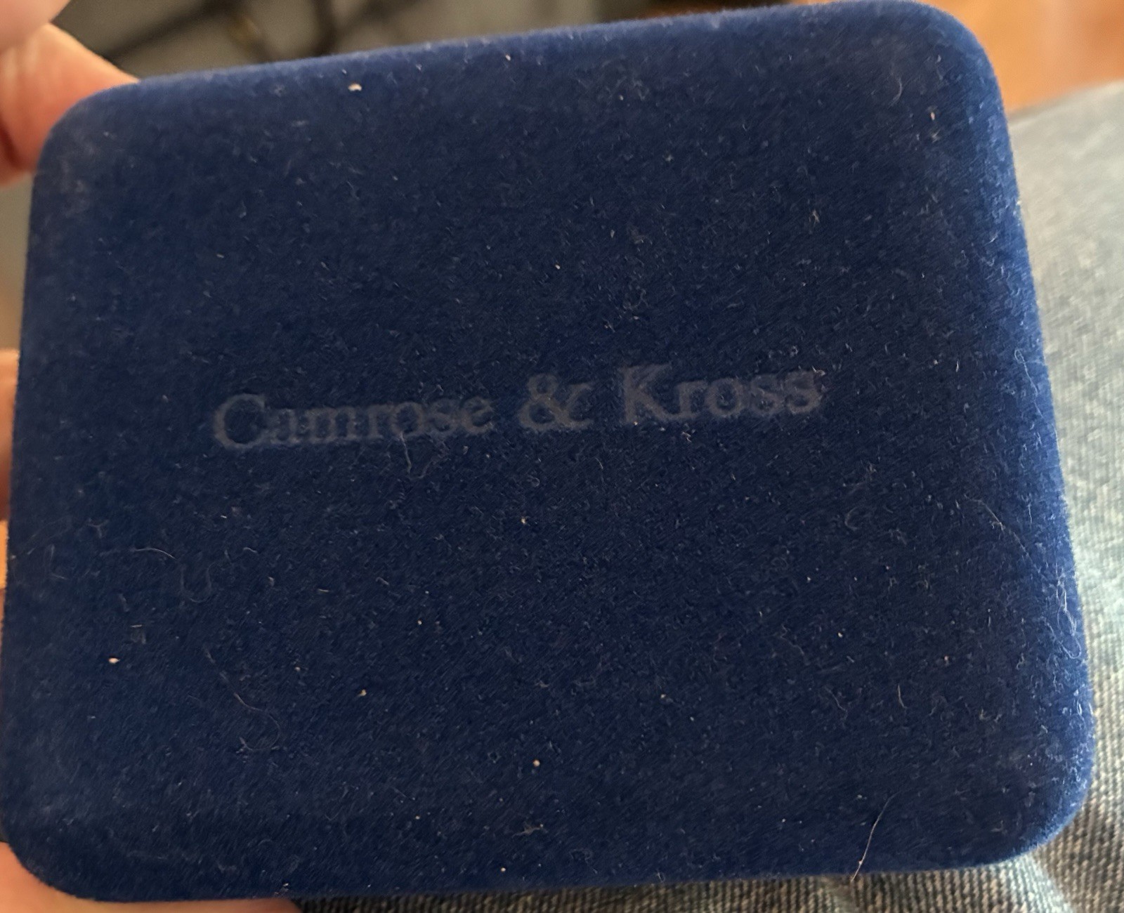 Jacqueline Kennedy Camrose & Kross | French Blue Crystal Brooch Pin