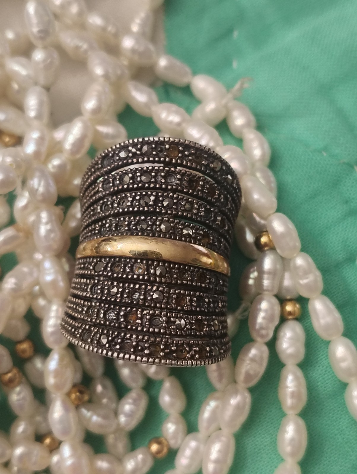 Scrap 14k Yellow Gold & Sterling Silver Fix-it Broken Jewelry Lot