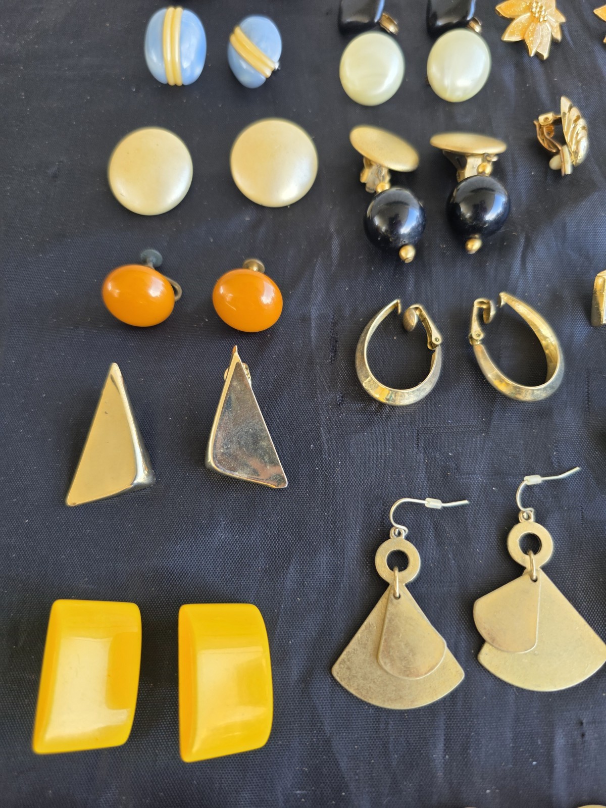 Earrings Lot 60 Pairs All Wearable Vintage Modern Jewelry Lot
