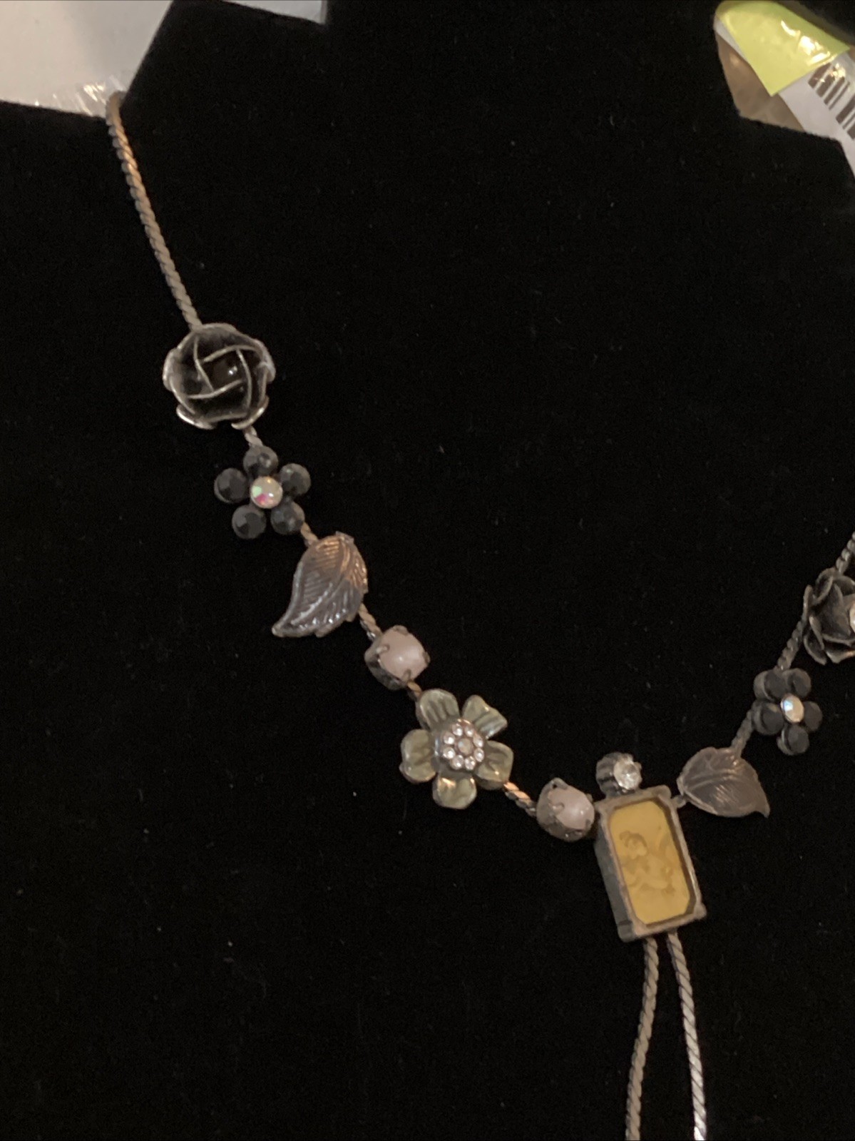 Vintage Lariat, Inspired Y Necklace, Pilgrim, Danish Design