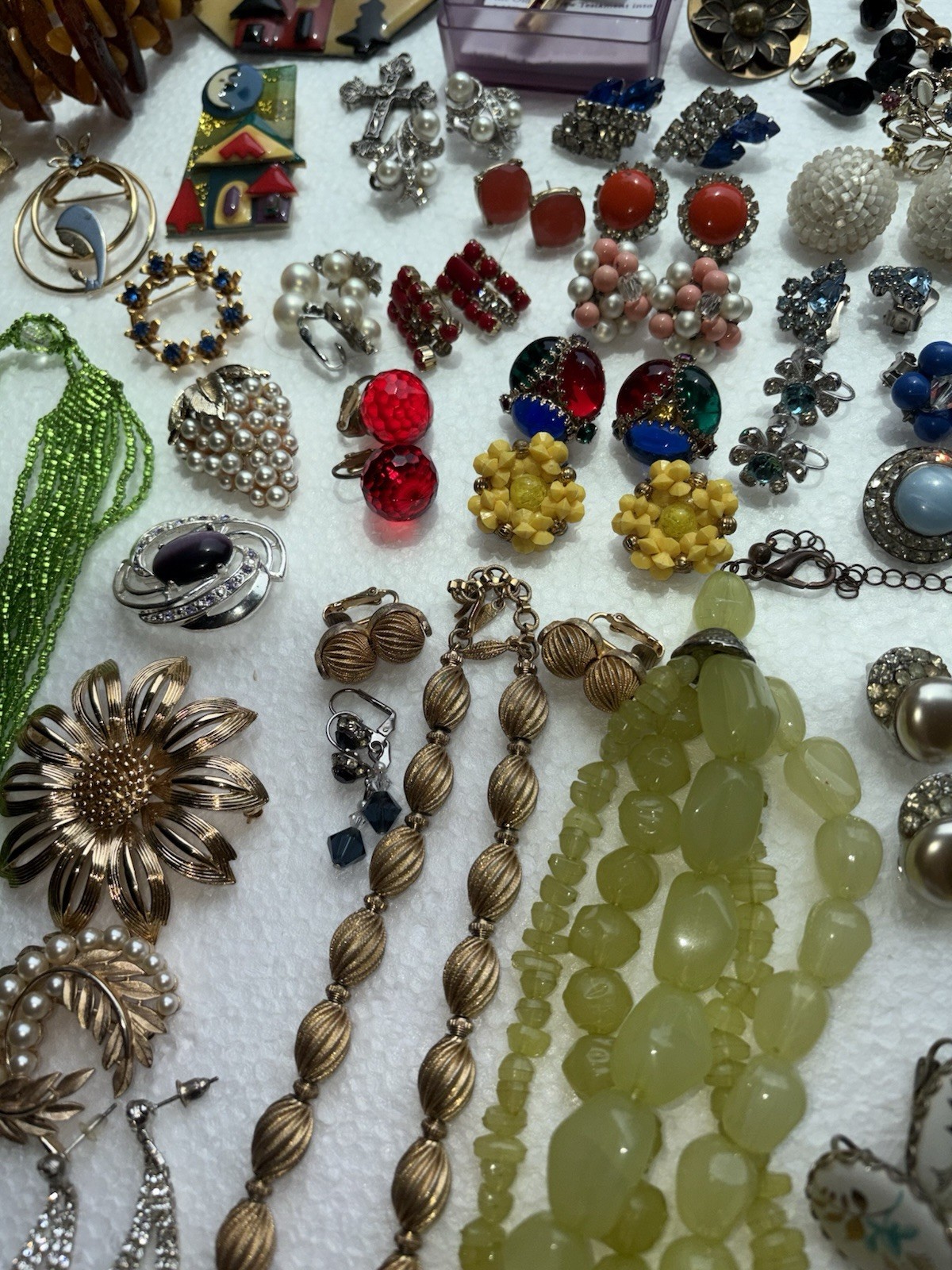 Vintage Jewelry Lot Trifari Bogoff Coro By David Warner Kramer Krementz Juliana