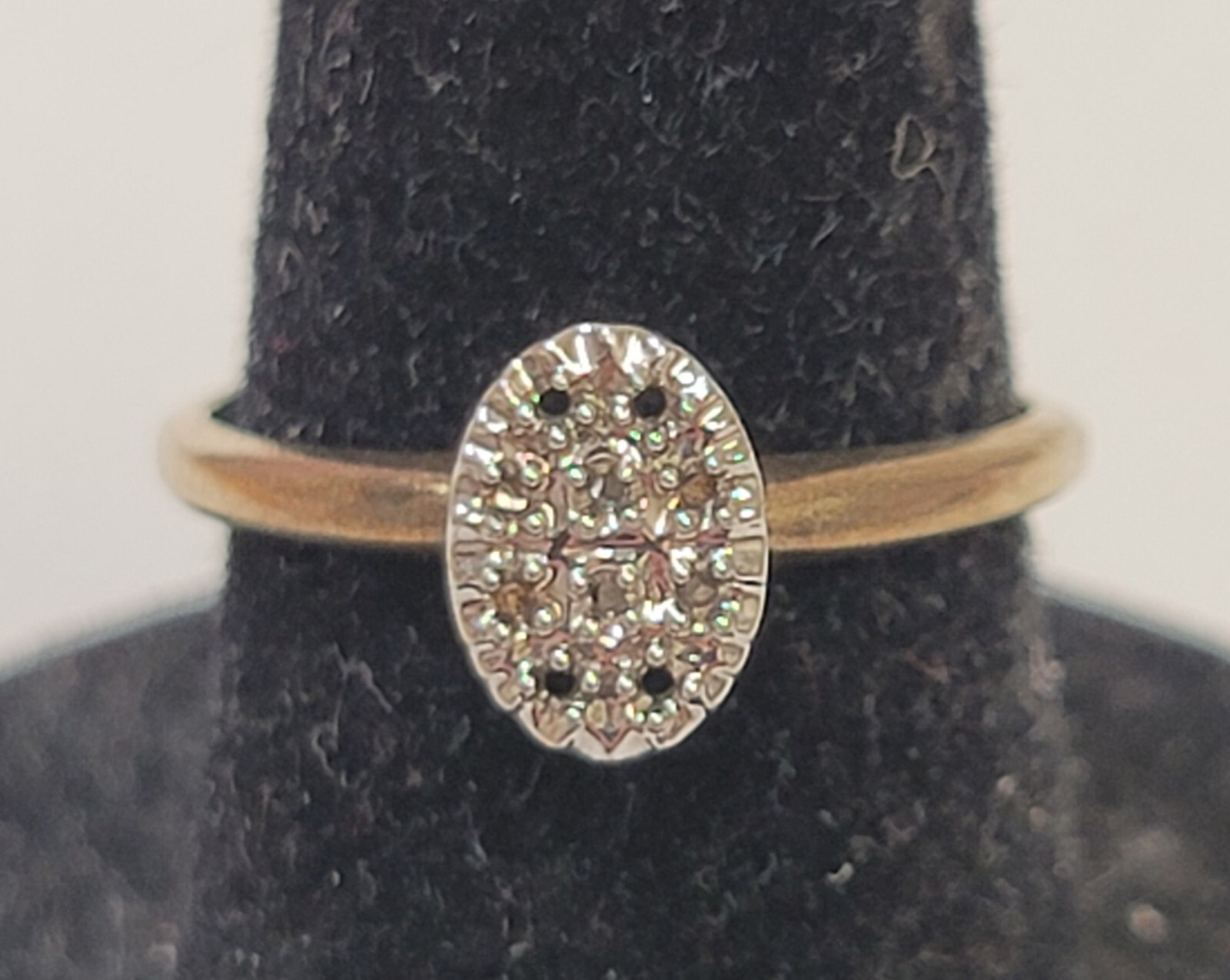 5 Vintage Brass Wedding Rings Salesman Samples No Stones Size 5.5 To 6.5