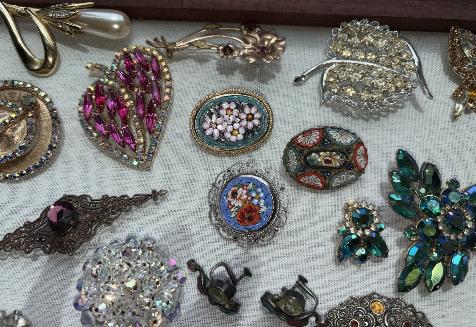 Vintage Jewelry Lot Trifari Bogoff Coro By David Warner Kramer Krementz Juliana