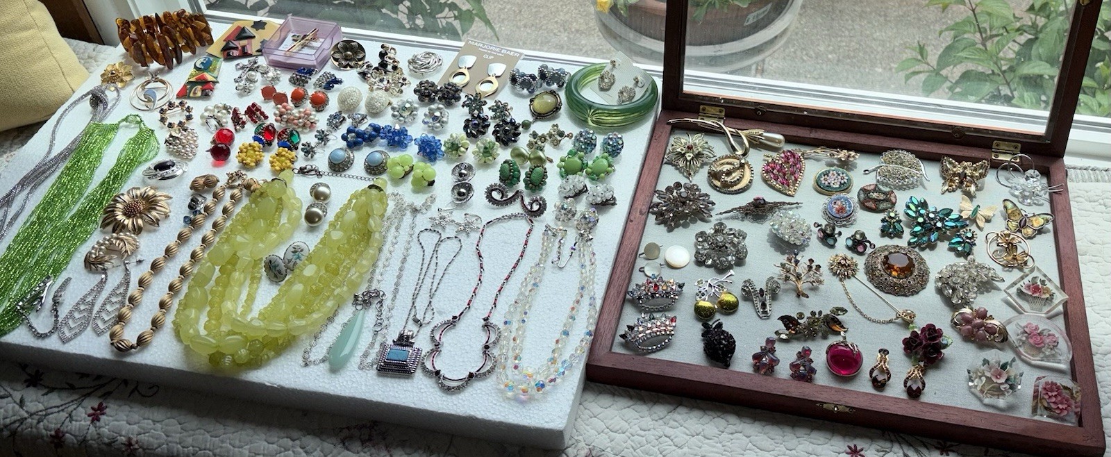Vintage Jewelry Lot Trifari Bogoff Coro By David Warner Kramer Krementz Juliana