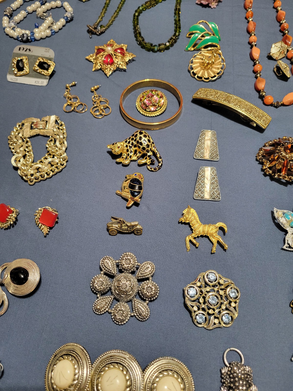 Vintage Costume Jewelry-6 lbs.-Weiss,Kramer,Monet,Coro,Trifari,Sterling,GF ETC.