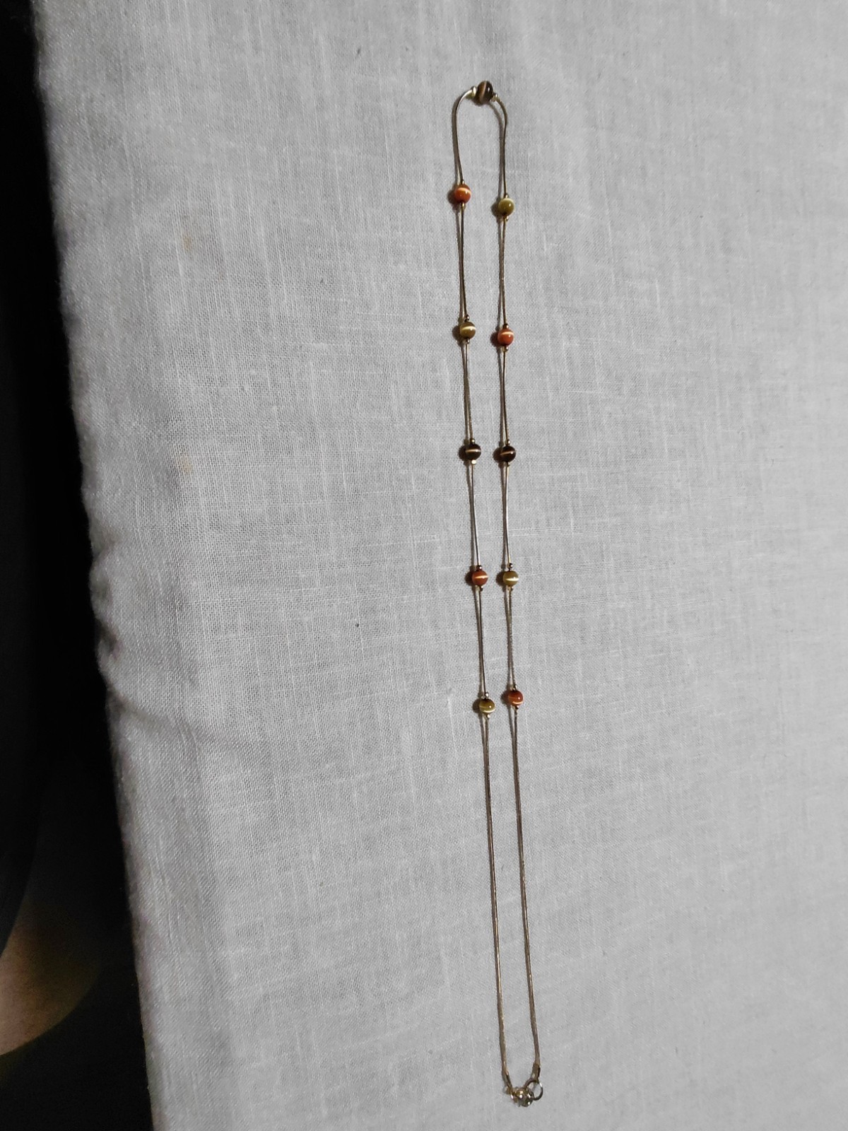 Vintage Floating Bead Necklace