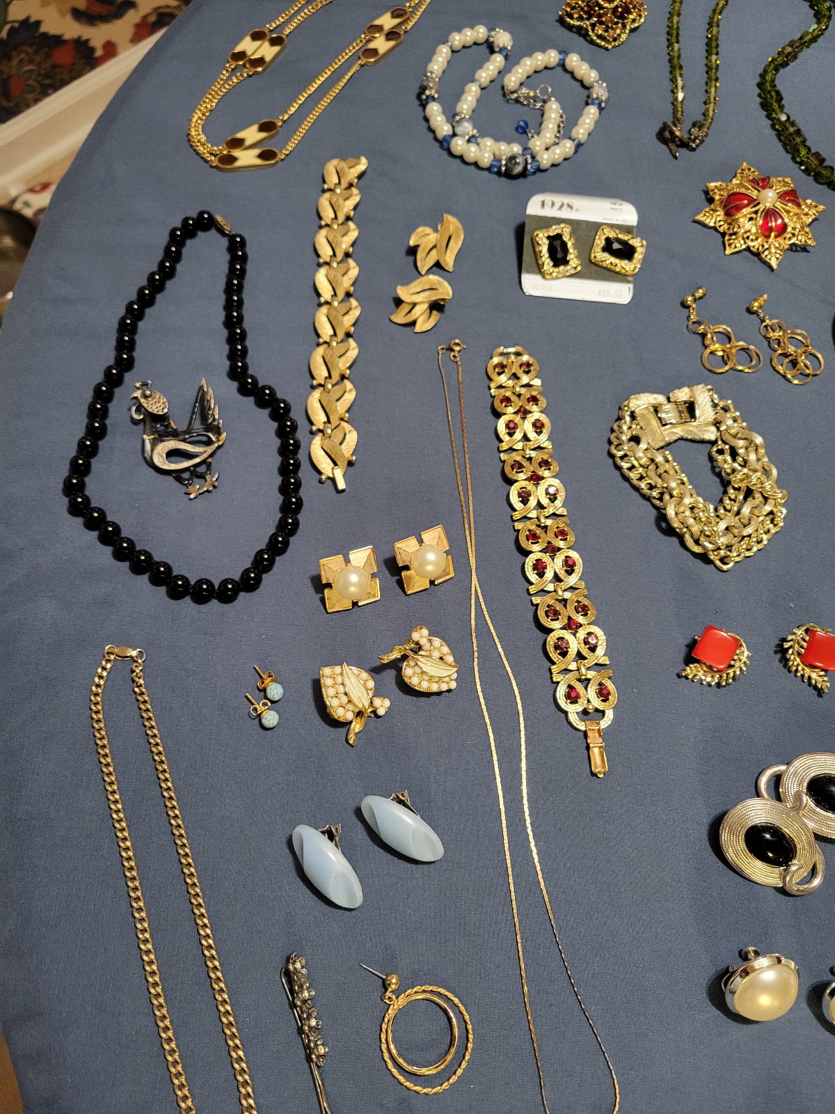 Vintage Costume Jewelry-6 lbs.-Weiss,Kramer,Monet,Coro,Trifari,Sterling,GF ETC.