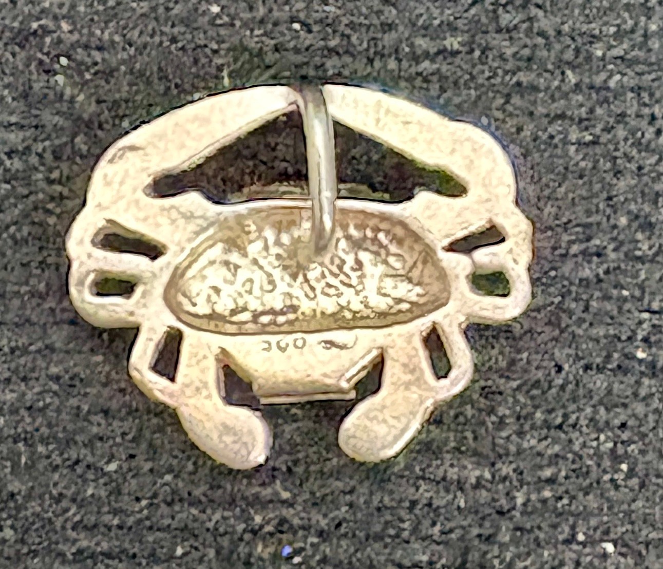 Sterling Silver Crab Vintage Charm .75″ 2.0 Grams