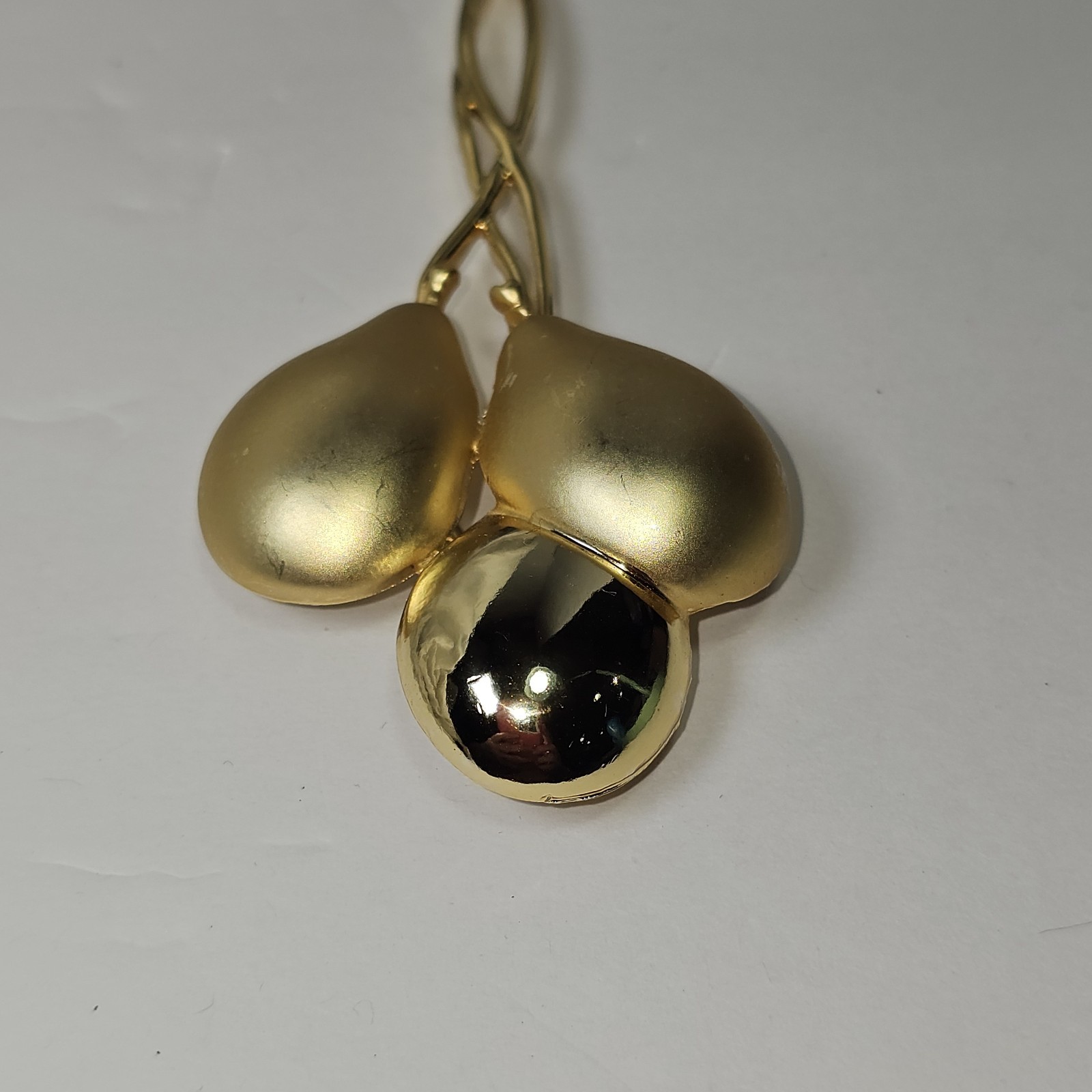 Vintage 10K Gold Plated LARGE BALLOON BROOCH Pin BIRTHDAY ANNIVERSARY RETIREMENT
