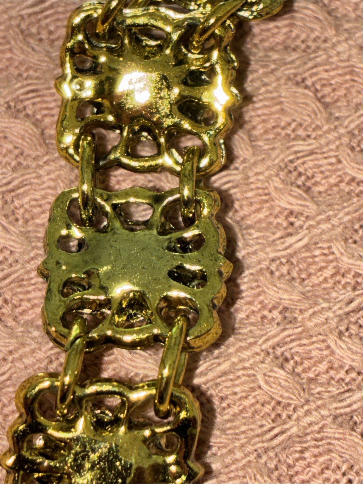 Peridot Bracelet Vintage Antique Classic Design Used